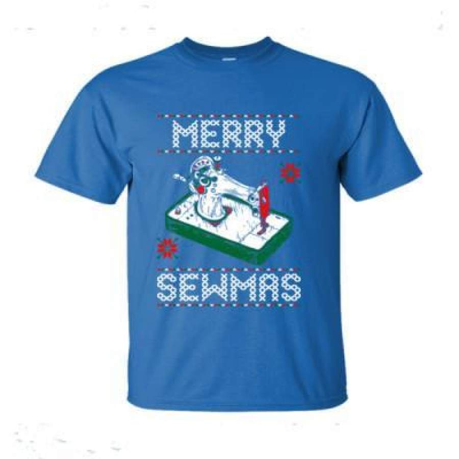 AGR Merry Sewmas Ugly Christmas Sweater – Ultra-Cotton T-Shirt