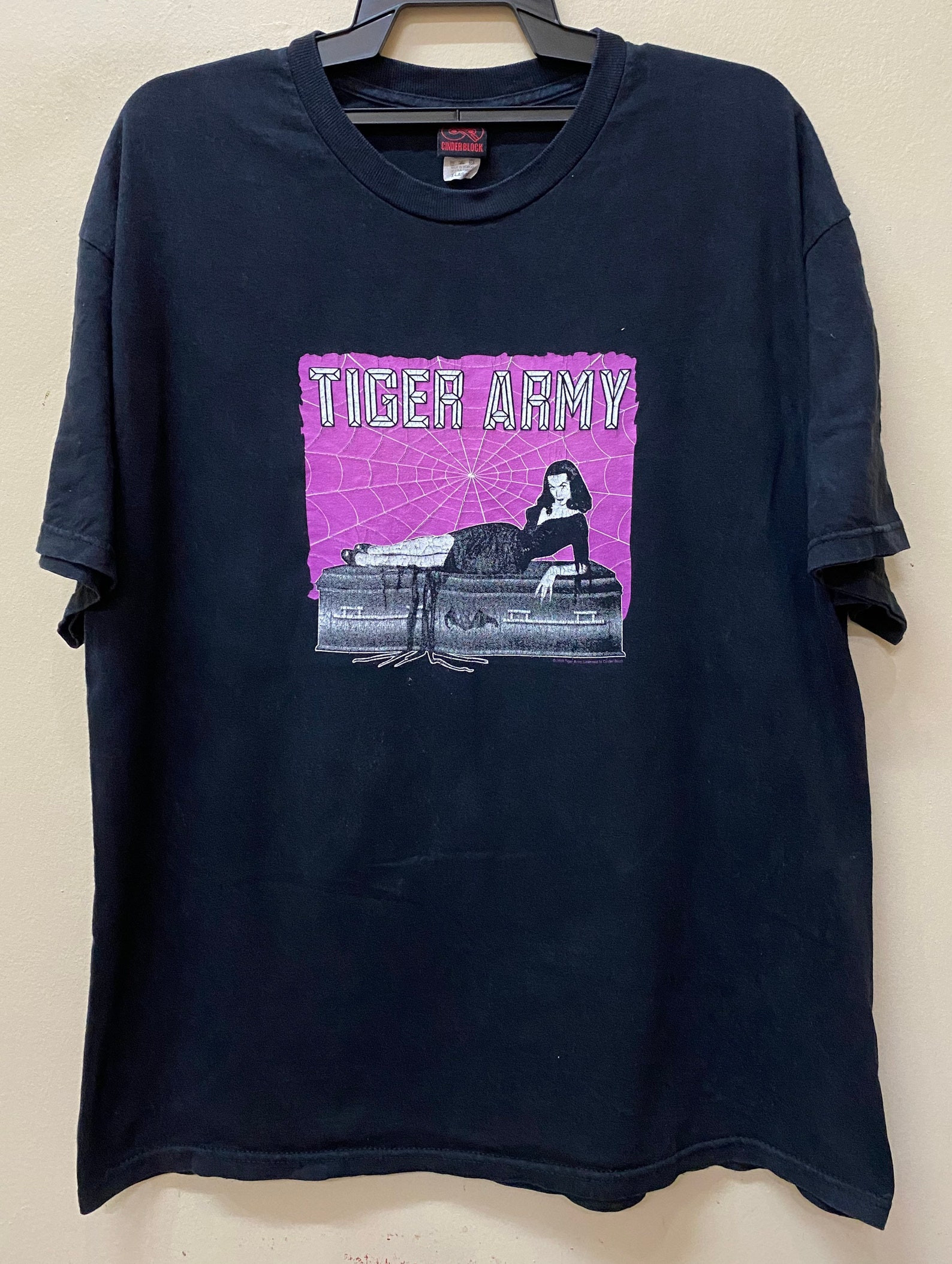 Vintage Tiger Army Music Band T Shirt