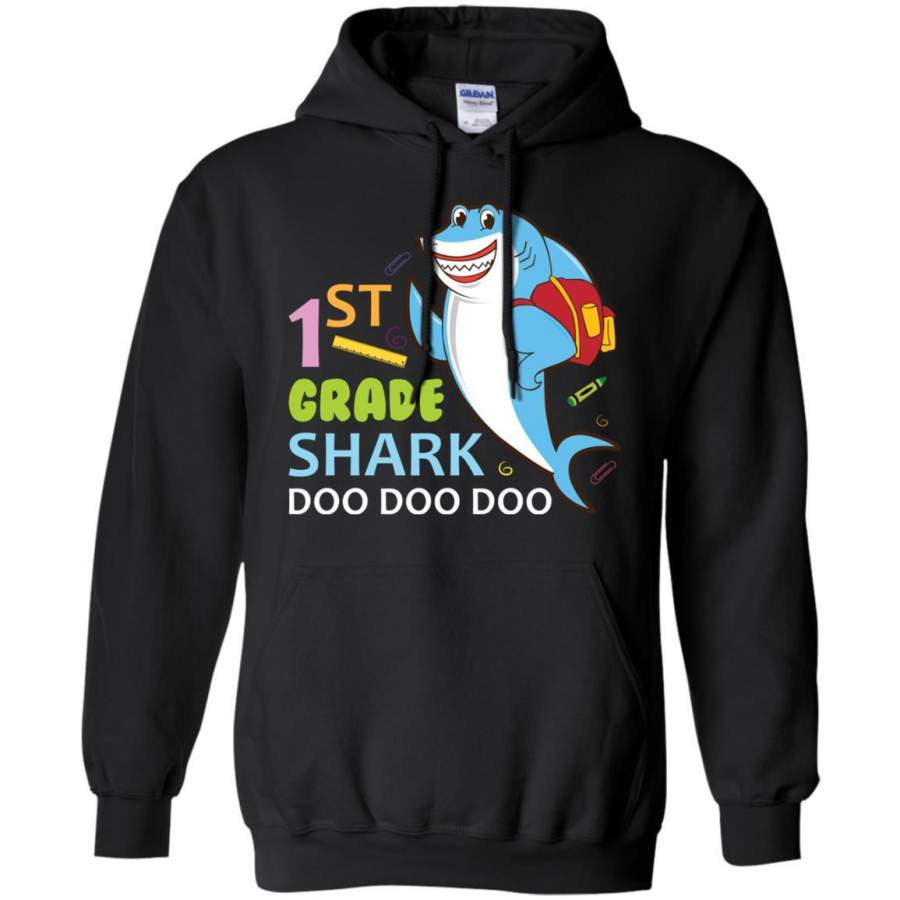 1st Grade Shark Doo Doo Doo Back To School T-shirt