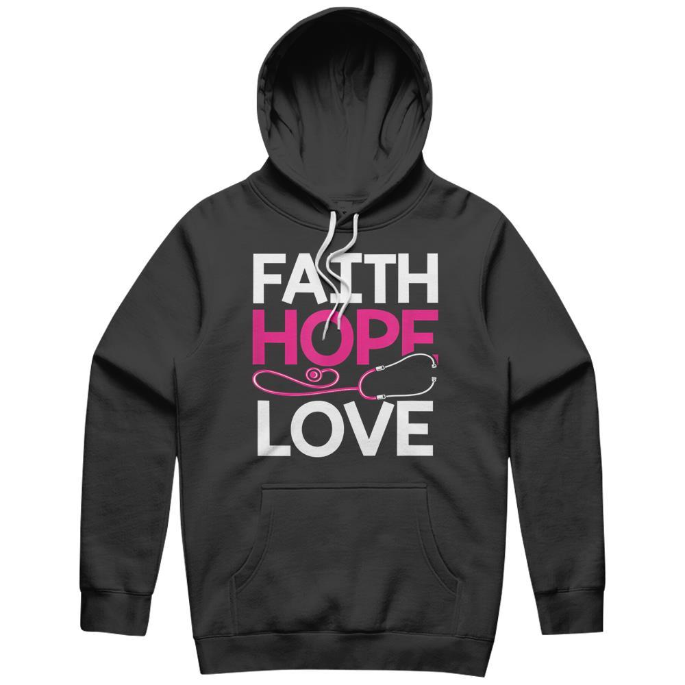 Faith Hope Love Nursing Practitioner Nurse Superhero Gift Hoodie ...