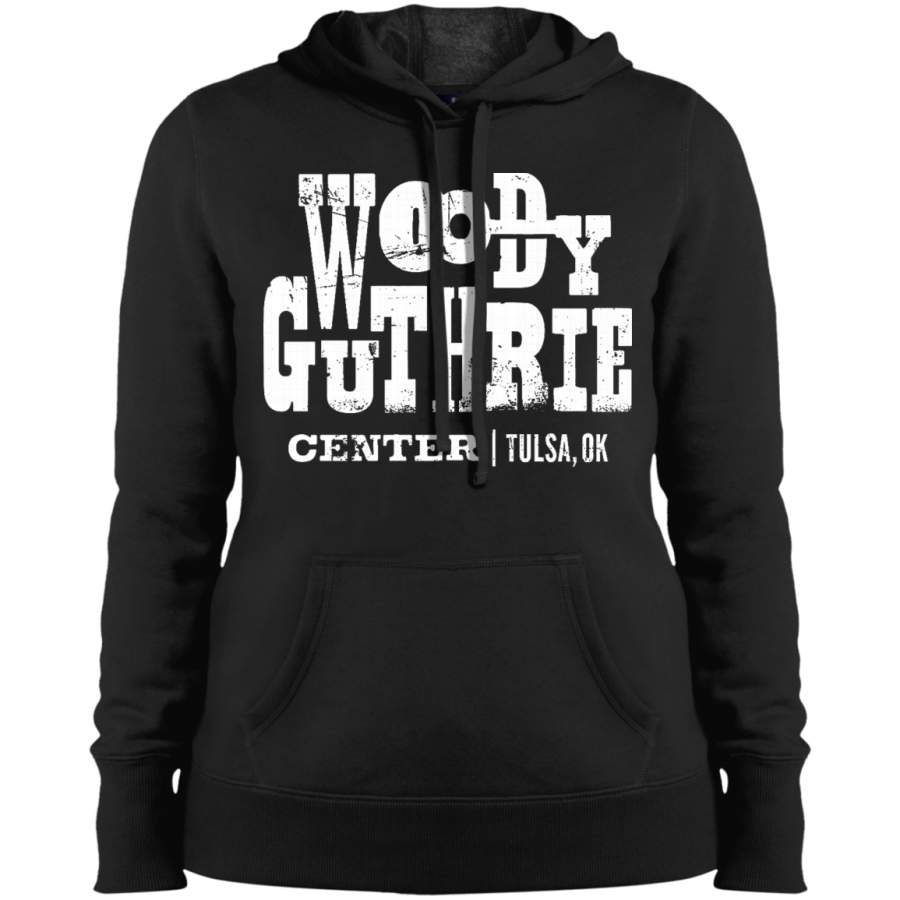 AGR Woody Guthrie Center Logo Ladies’ Pullover Hooded Sweatshirt