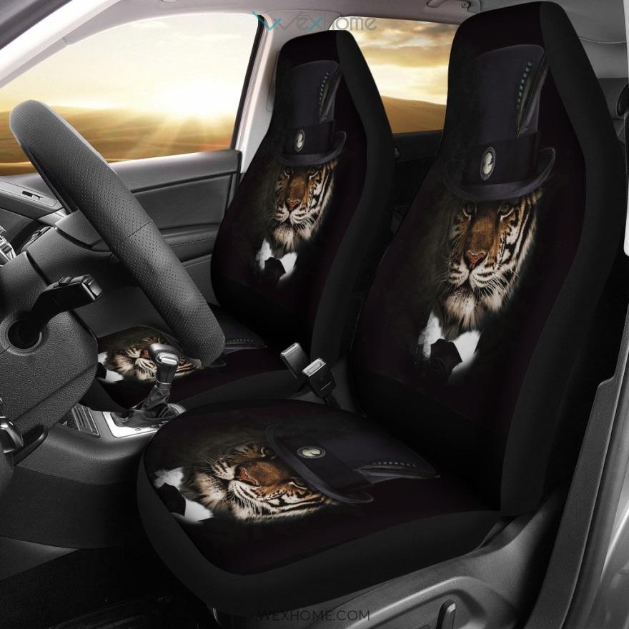 Classy Tiger Art Car Seat Covers Amazing Gift Best Car Decor 2021