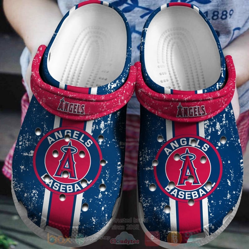 Los Angeles Angels Crocs Crocband Shoes