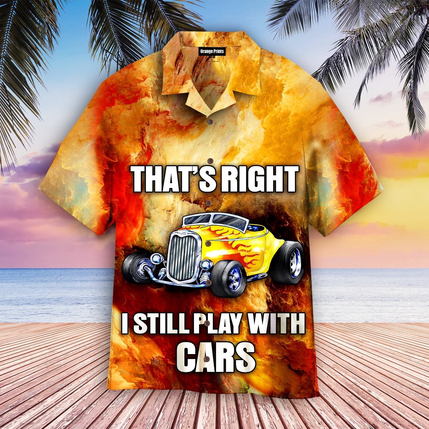 Play With Cars Hot Rod Hawaii Shirt For Men And Women Ha40547