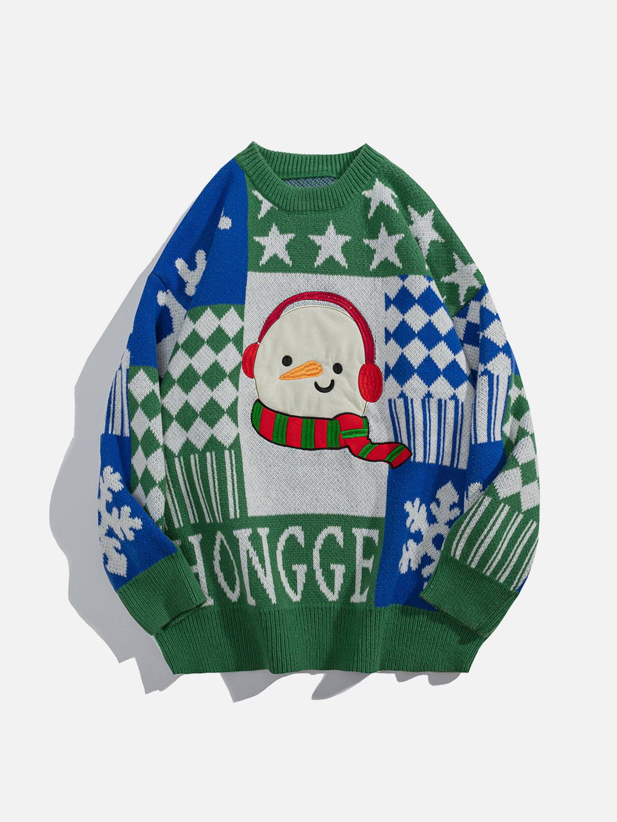 Talishko™ – Snowman Embroidery Sweater