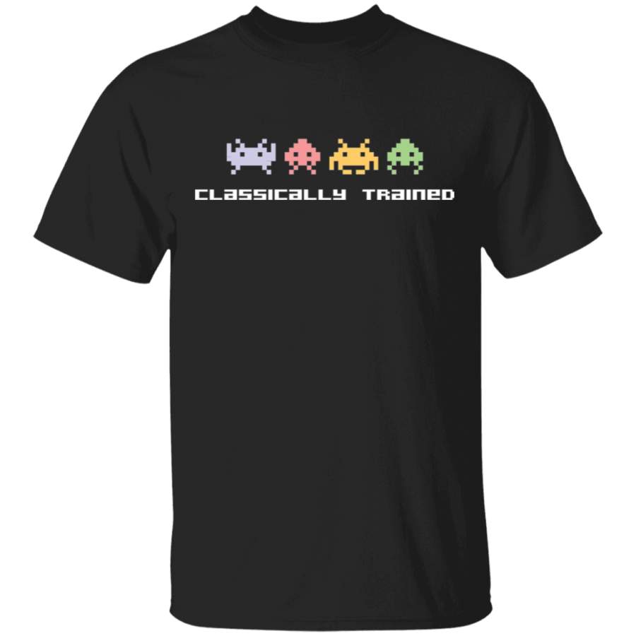 Classically Trained – 80s Video Games T-Shirt