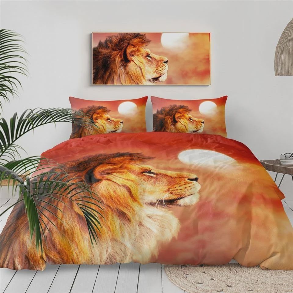 The King Lion Bedding Set (Duvet Cover & Pillow Cases)