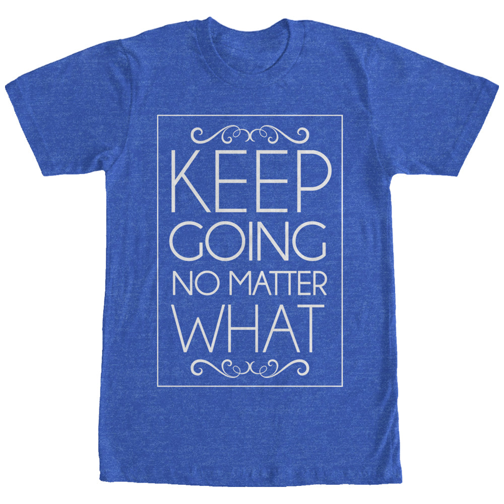 Chin Up Women’S Keep Going No Matter What  Boyfriend Tee