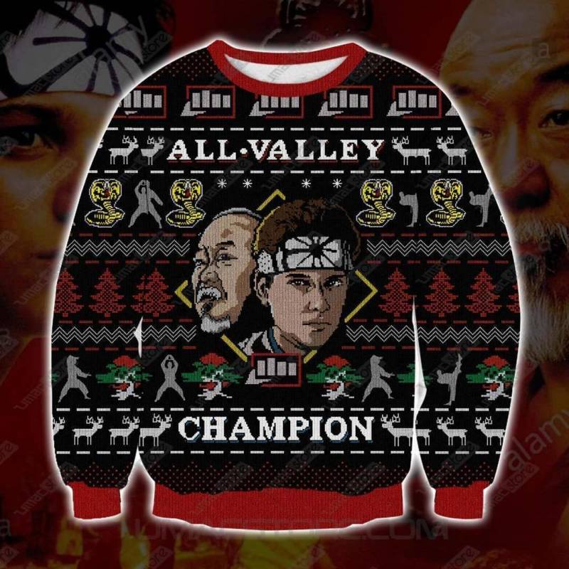 The Karate Kid V5 3D Print Ugly Christmas Sweatshirt