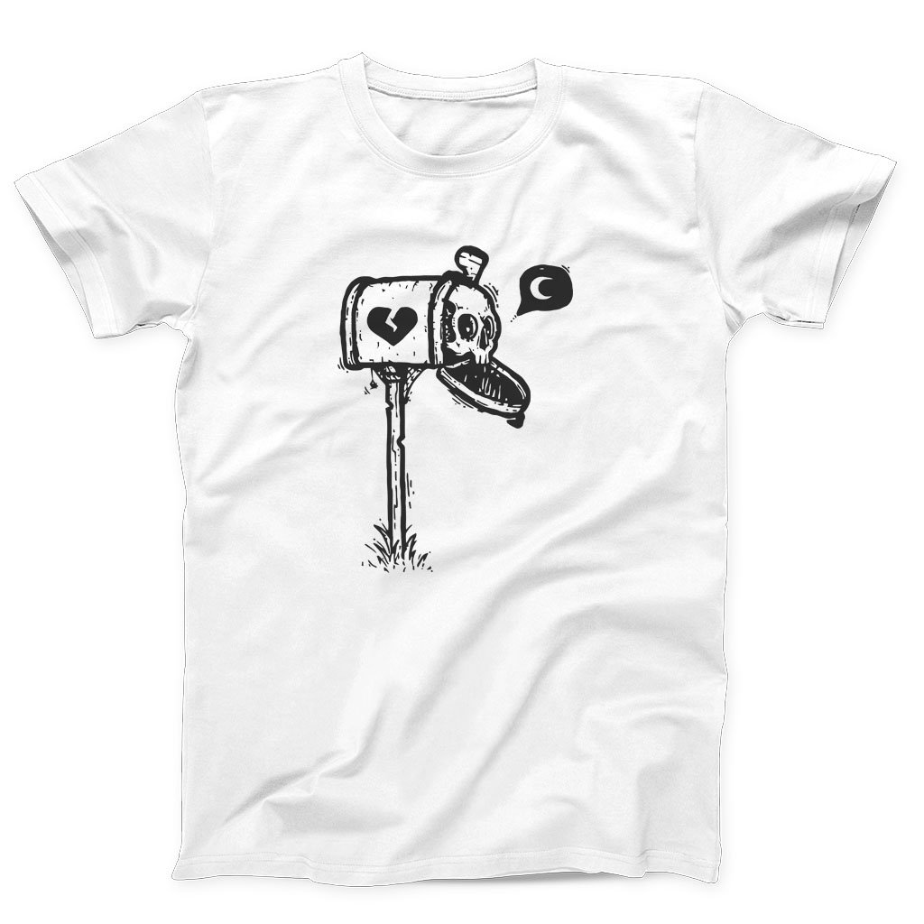 The Skull Mail Box Men’s T-Shirt