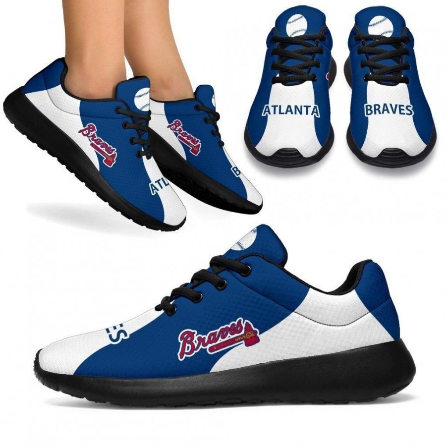 Special Sporty Sneakers Edition Atlanta Braves Shoes #518