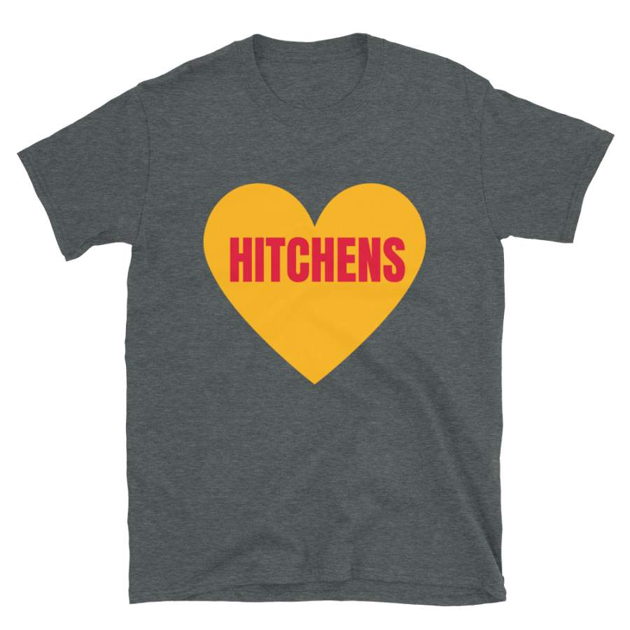 Hitchens Kansas City Football T-Shirt, Funny Unisex Love Hitchens Novelty Gift Shirt