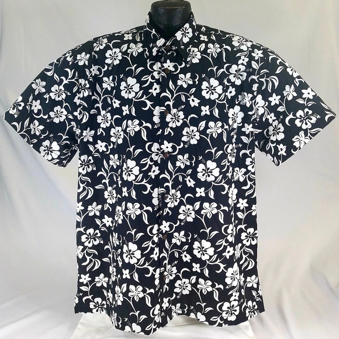 Hibiscus Black Amazing Design Hawaii Shirt Ha102564