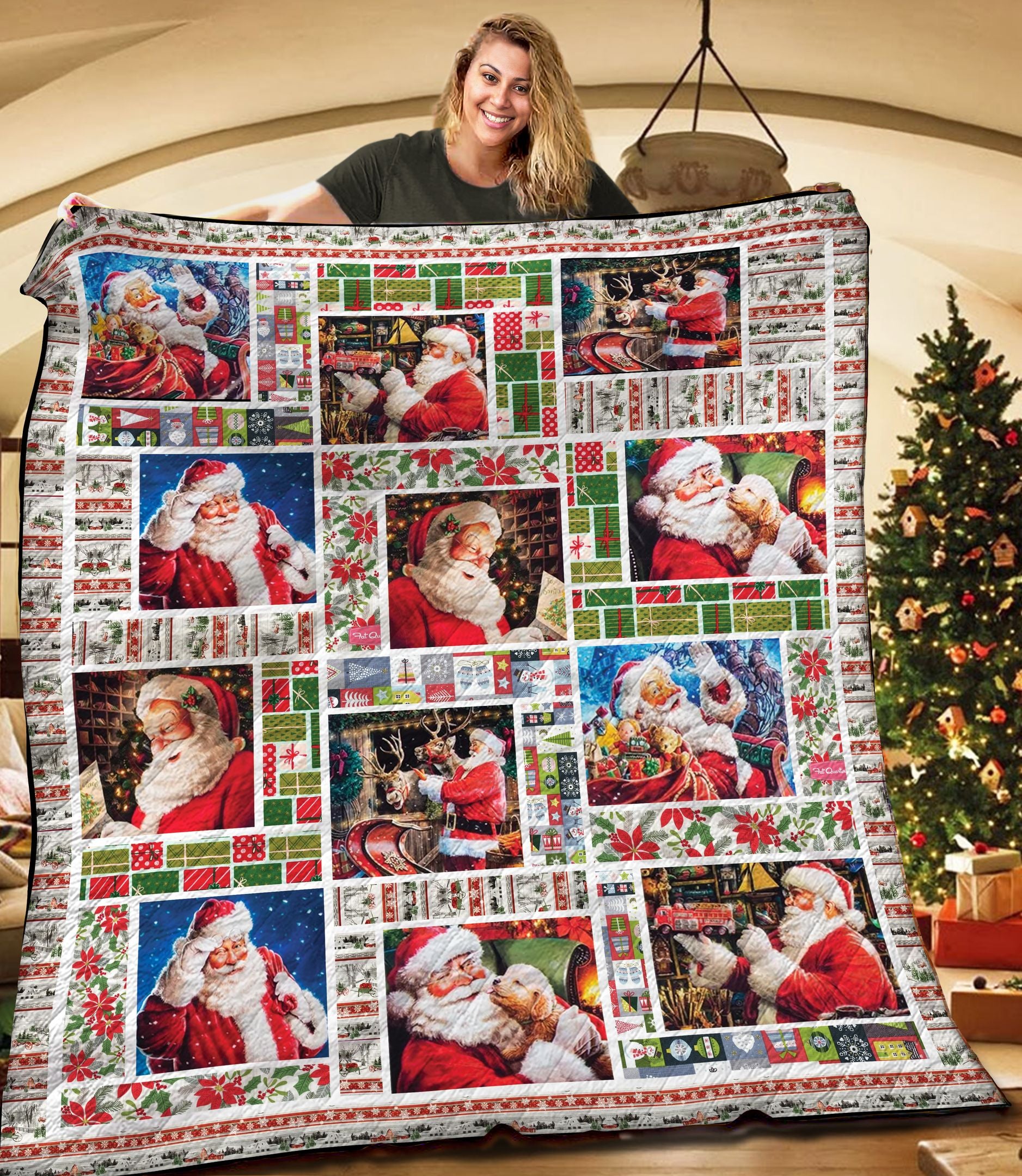 Christmas Tnt121104Nh Quilt Blanket