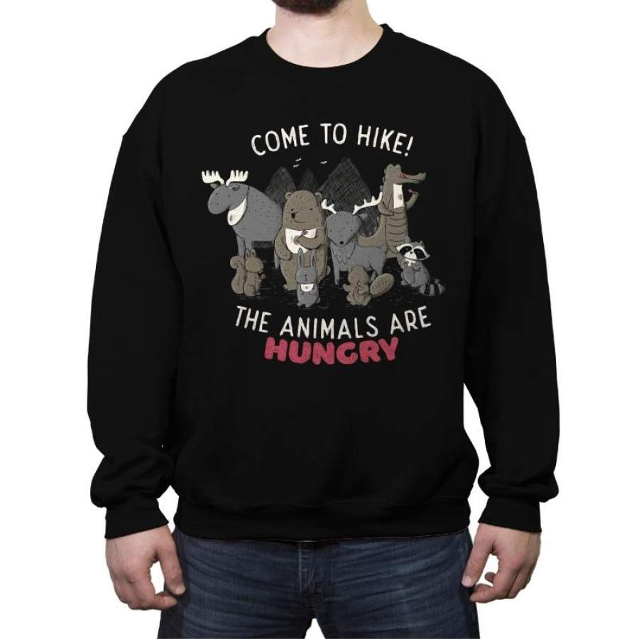 The Animals Are Hungry – Crew Neck Sweatshirt