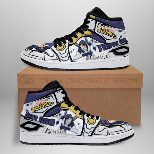 Tenya Ingenium Jordan Sneakers Custom My Hero Academia Anime Shoes Mn0 Jordan Sneaker