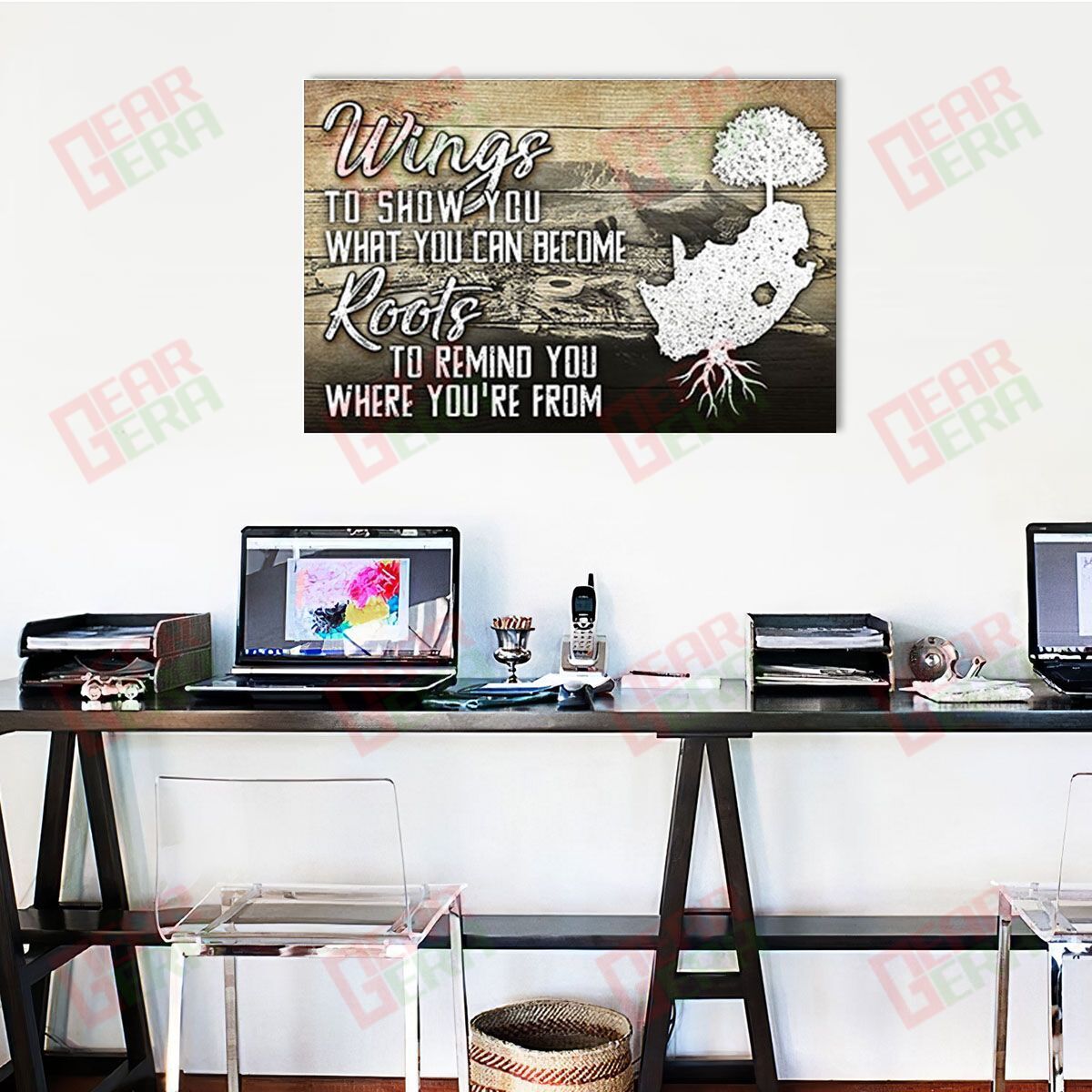 Black American Poster Attractive Afro Poster Prints Black Girl Fashion African Men Wall Elegant Wall Of Art