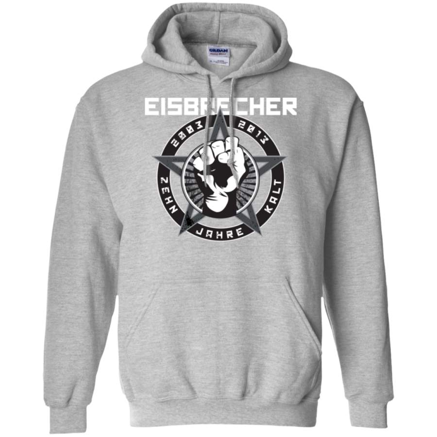 Eisbrecher Zehn Jahre Kalt Pullover Hoodie