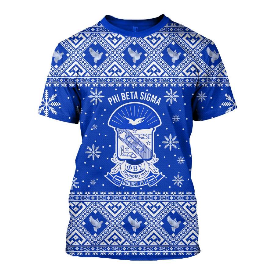 3D ALL OVER PHI BETA SIGMA UGLY SWEATER 31020192