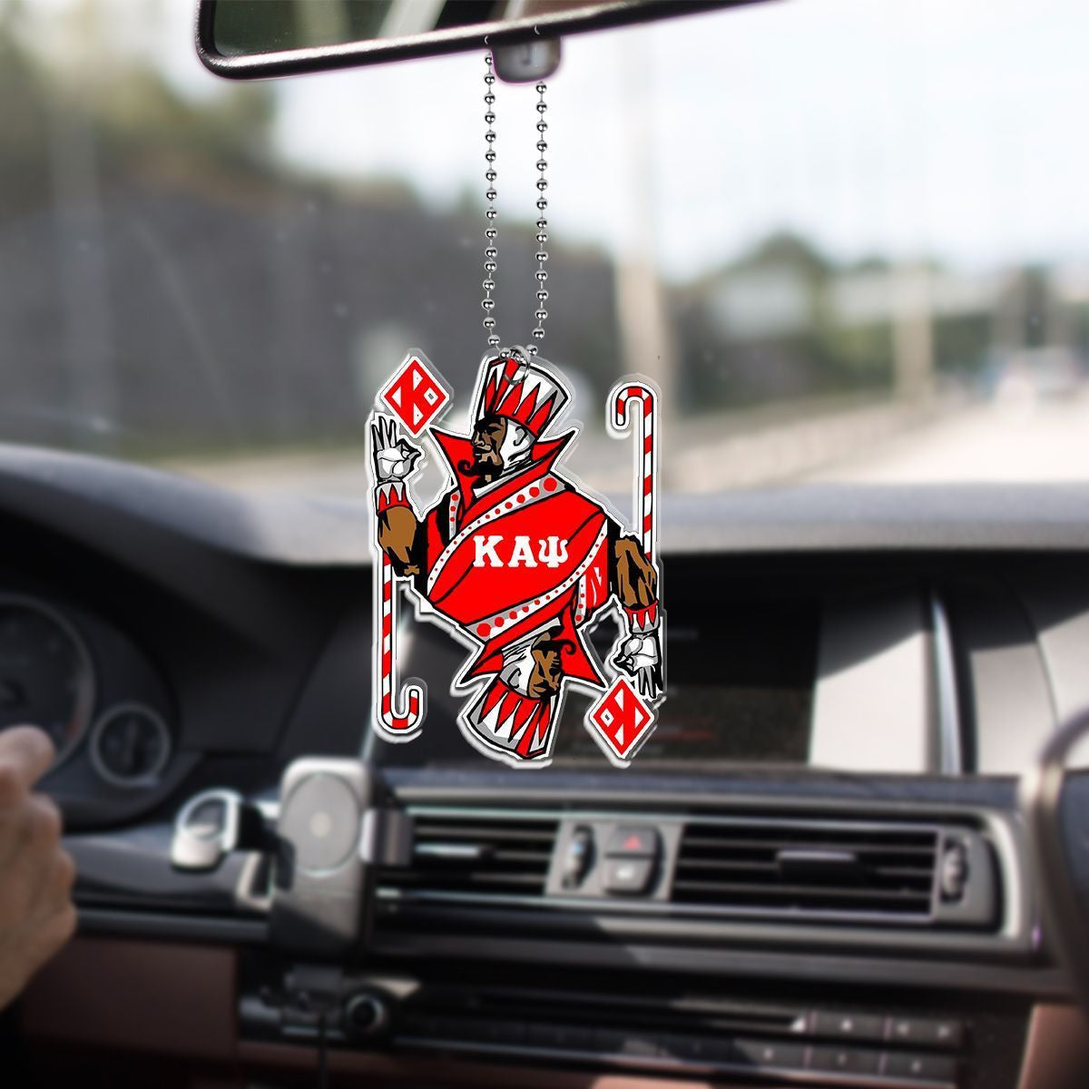 Wonderprint Ornament Kappa Alpha Psi Car Hanging Ornament Lt10