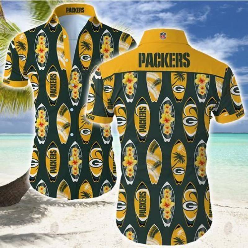 Green Bay Packers Hawaii Fit Body Shirt