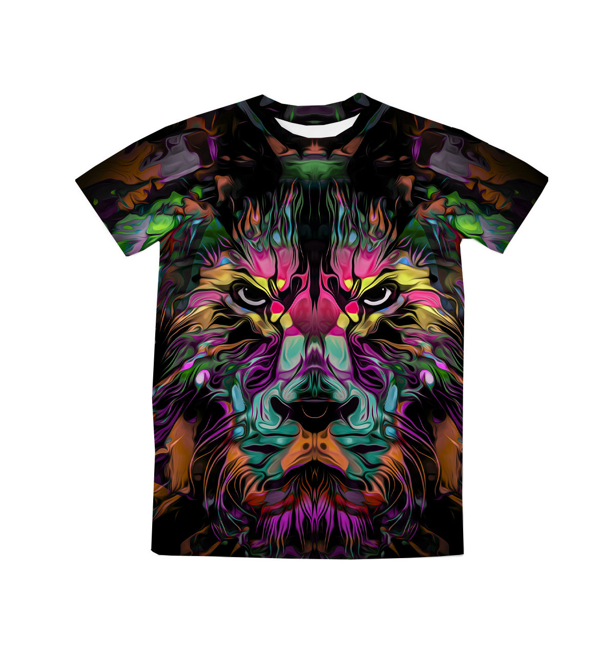 Abstract Lion T-Shirt