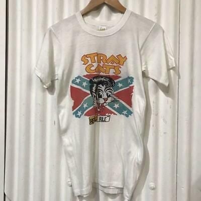 80s 90s Vintage Straycats Van Rock T-shirt 6293