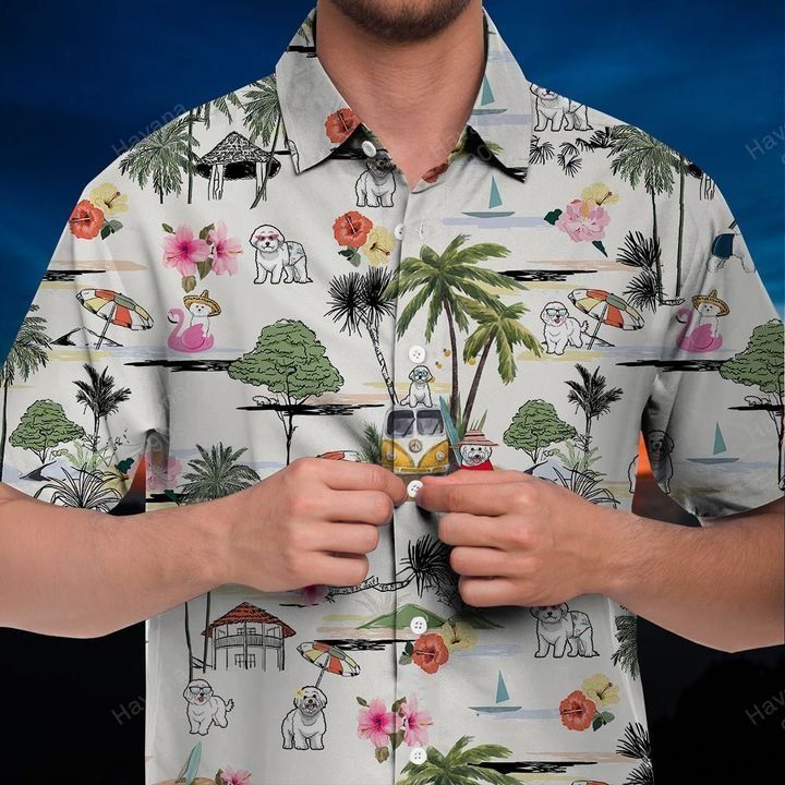 BOLOGNESE Hawaiian Shirt Hawaii Beach Retro