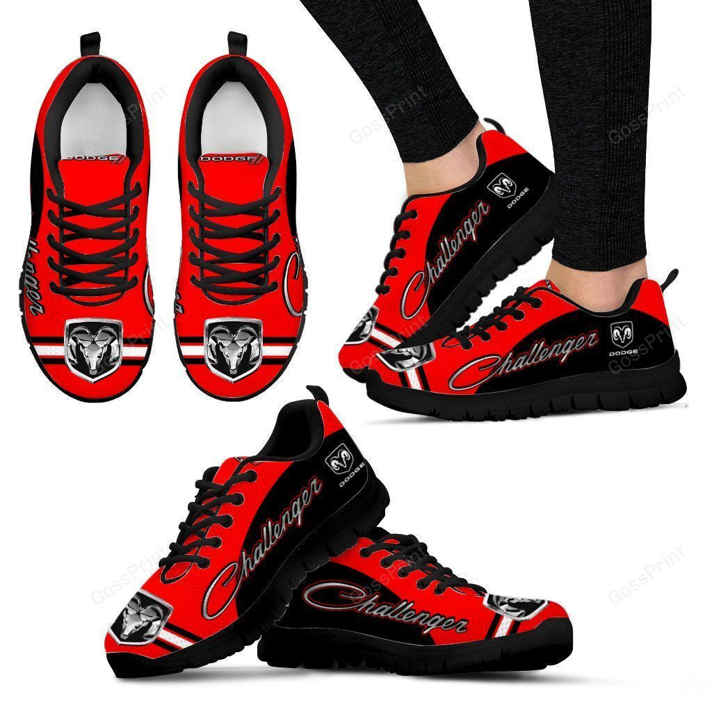 Dodge Challenger Sneakers For Men & Women Ver 3 (Red)