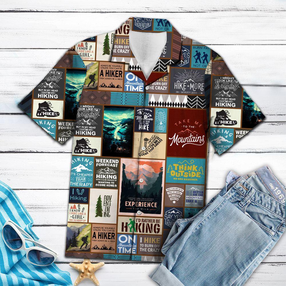 Aloha Shirt Mother’s day Father’s day unique gift ideas for mom & dad from daughter & son kids, meaningful birthday presents –  Hike More T0807 – Hawaii Shirt