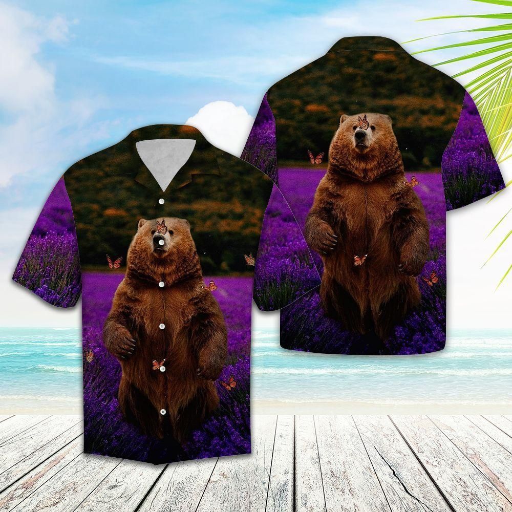 Lovely Bear Aloha Hawaii Shirt Colorful Short Sleeve Summer Beach Casual For Men And Women Ha105188