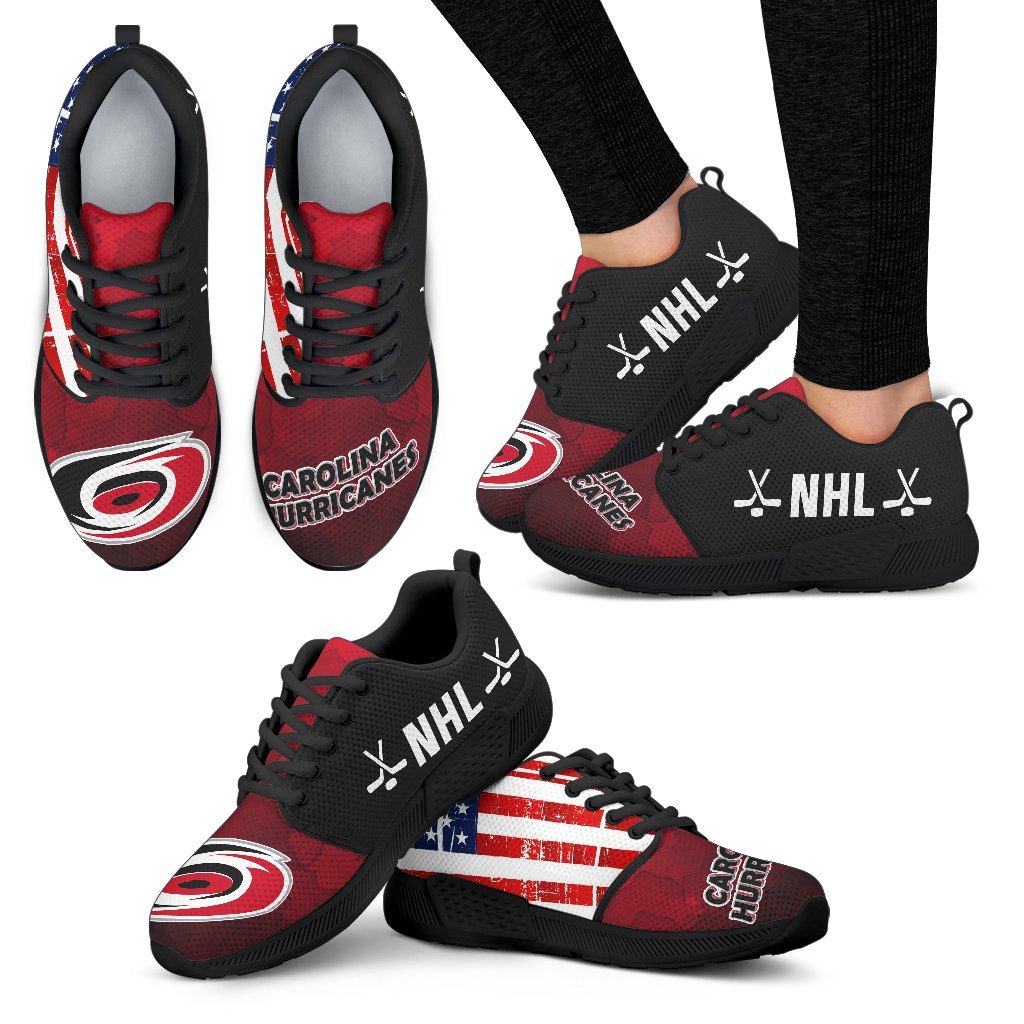 Awesome Fashion Carolina Hurricanes Shoes Athletic Sneakers