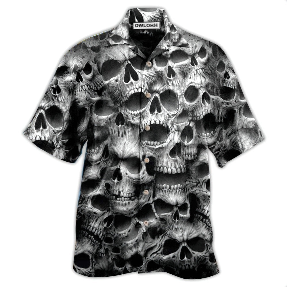 Skull No Fear Pain Hawaii Shirt Ha63285