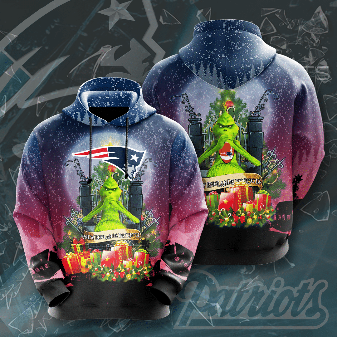 New England Patriots No1298 Custom Hoodie 3D #17819