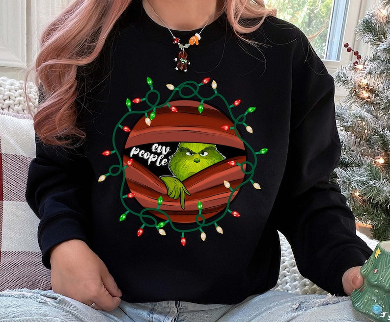 Funny Christmas Sweatshirt 2D Crewneck Sweatshirt All Over Print Sweatshirt For Women Sweatshirt For Men Sws4396