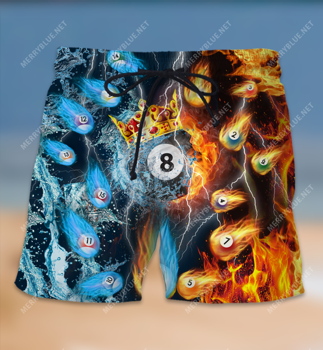 Stroke Poke It Billiard Hawaii Shorts Ha61038