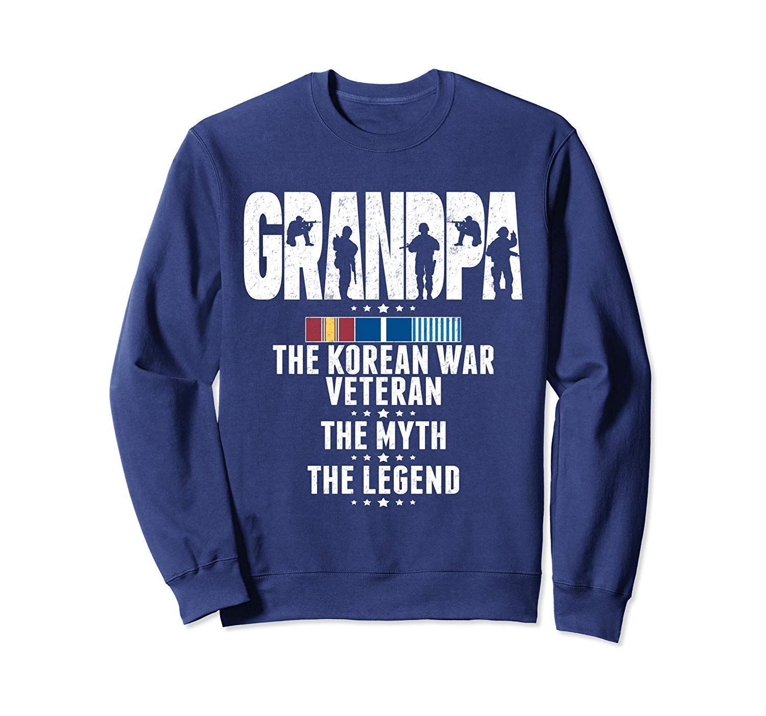 Grandpa The Korean War Veteran The Myth The Legend Shirt