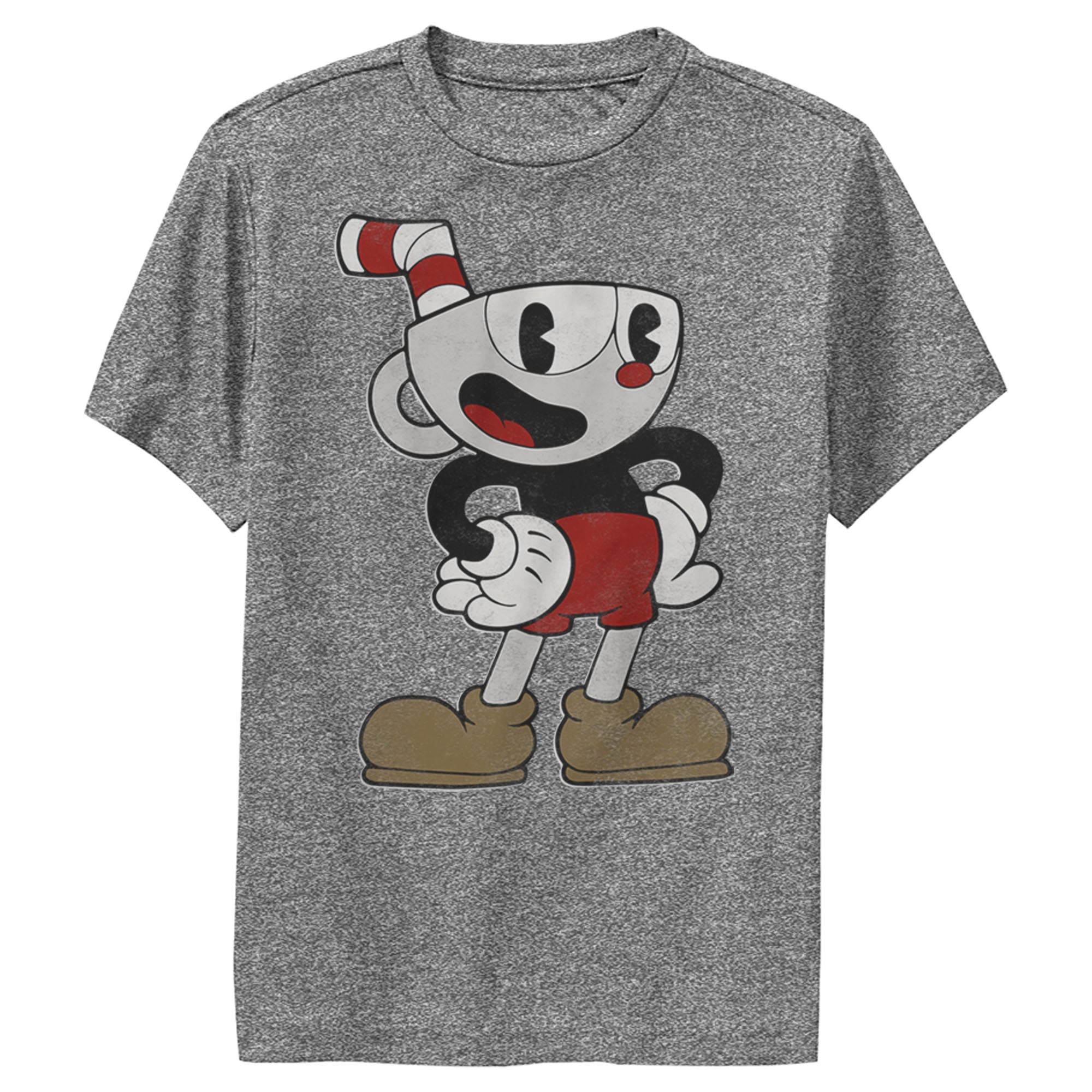 Boy’S Cuphead Happy Pose Performance Tee