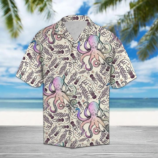 Octopus Hawaii Shirt Ha51739