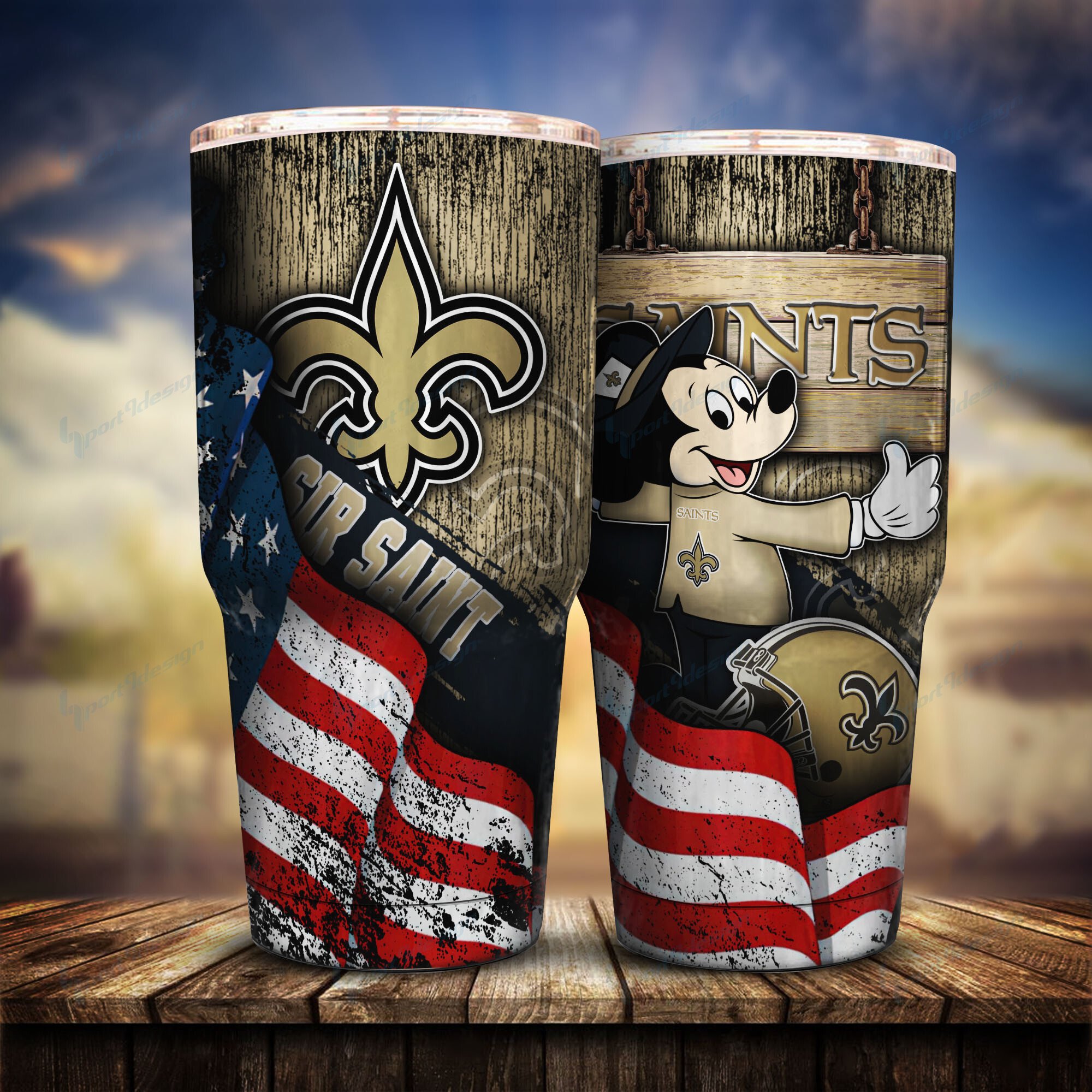 New Orleans Saints Tumbler Bg80