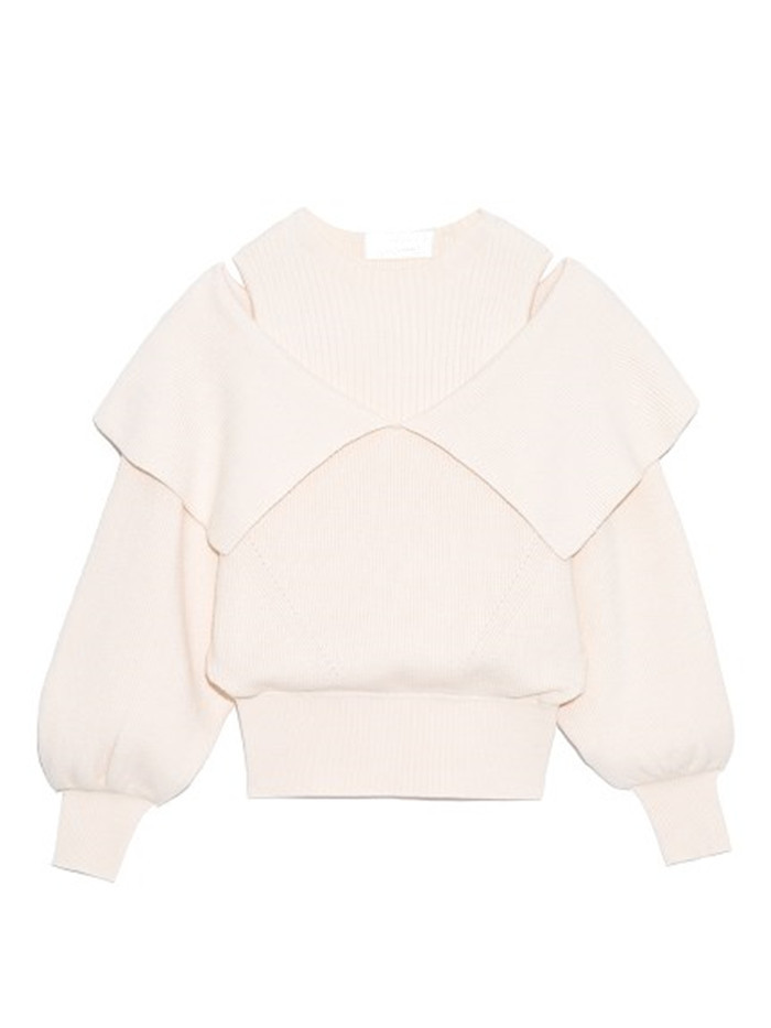 2022 Autumn Winter New Solid Women Sweater O-neck Off Shoulder Shawl Fake Two Piece Pullovers Japanese Casual Loose Pull Femme alx