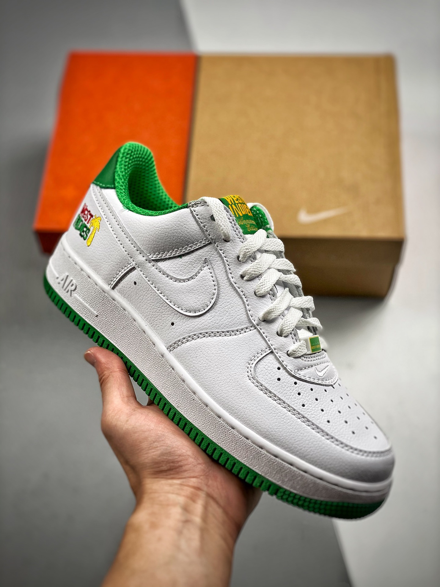 Nike Air Force 1 Low West Indies White Classic Green DX1156-100 5340373