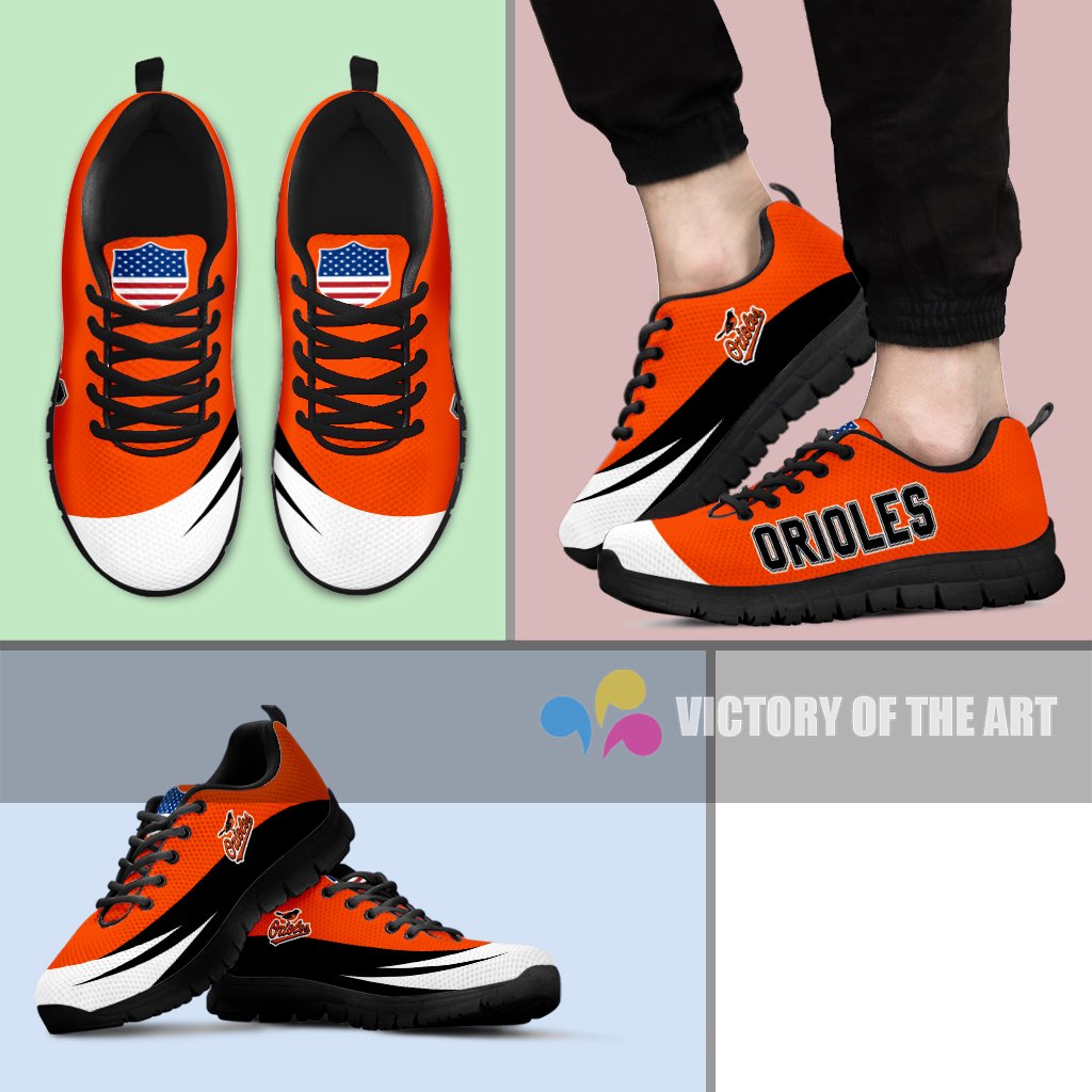 Special Gift Logo Baltimore Orioles Sneakers