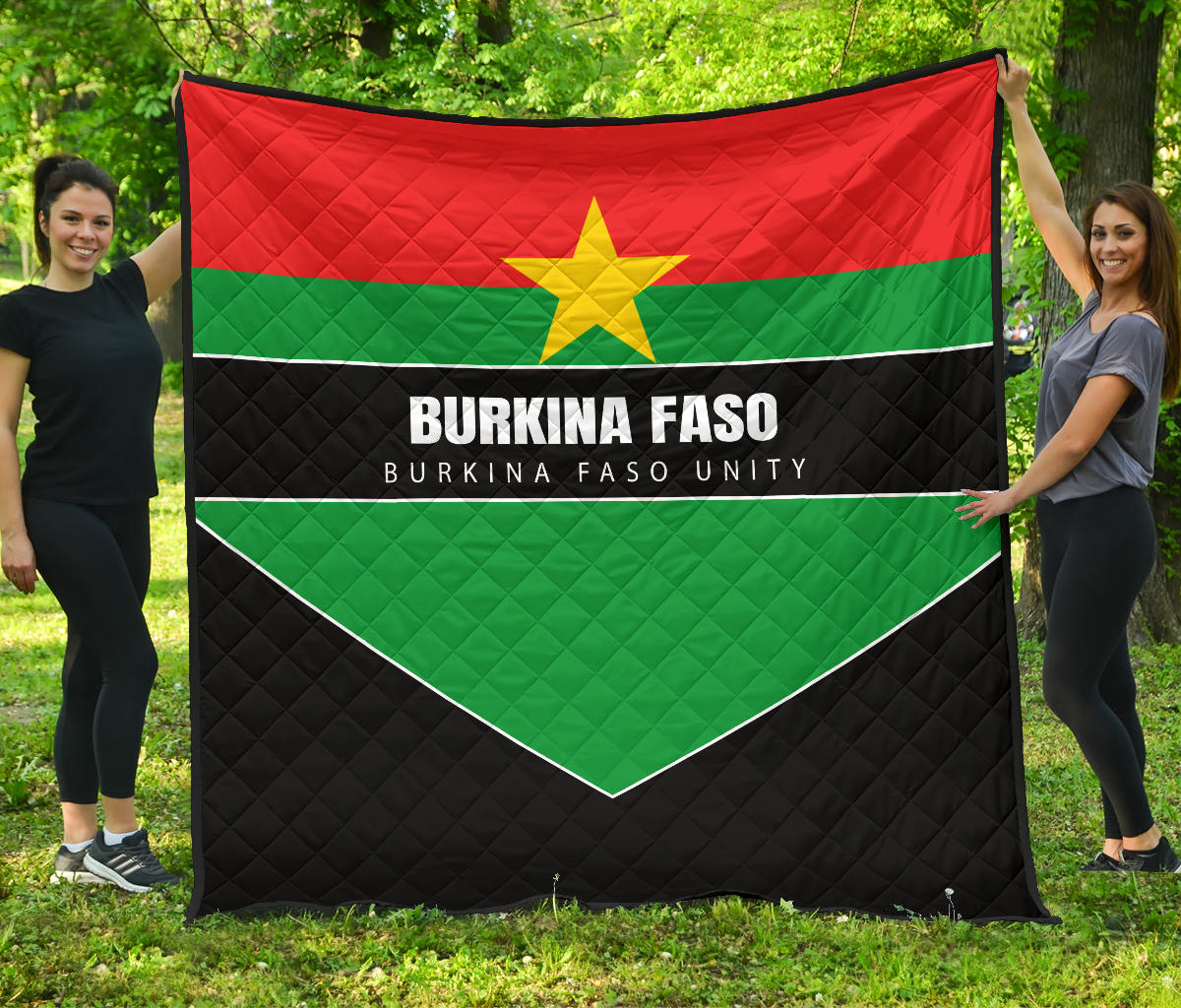 Burkina Faso Premium Quilt – Burkina Faso Unity Style A7