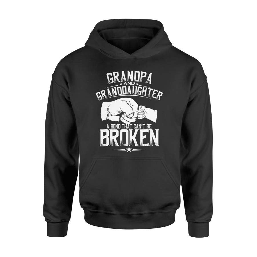 Grandpa and Granddaughter A Bond That Can’t Be Broken TShirt – Standard Hoodie