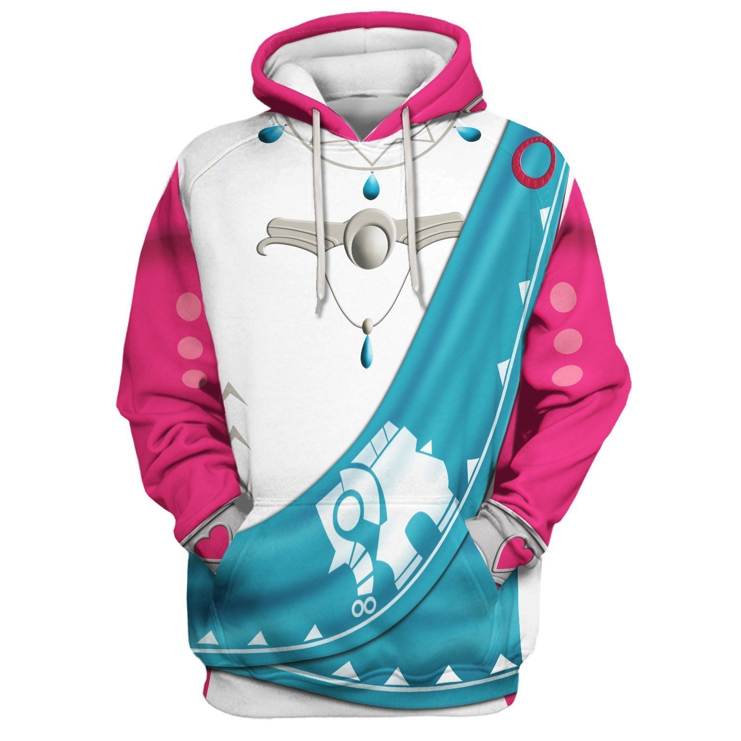 Gearhomies Unisex Tops Pullover Sweatshirt Princess Mipha 3D Apparel