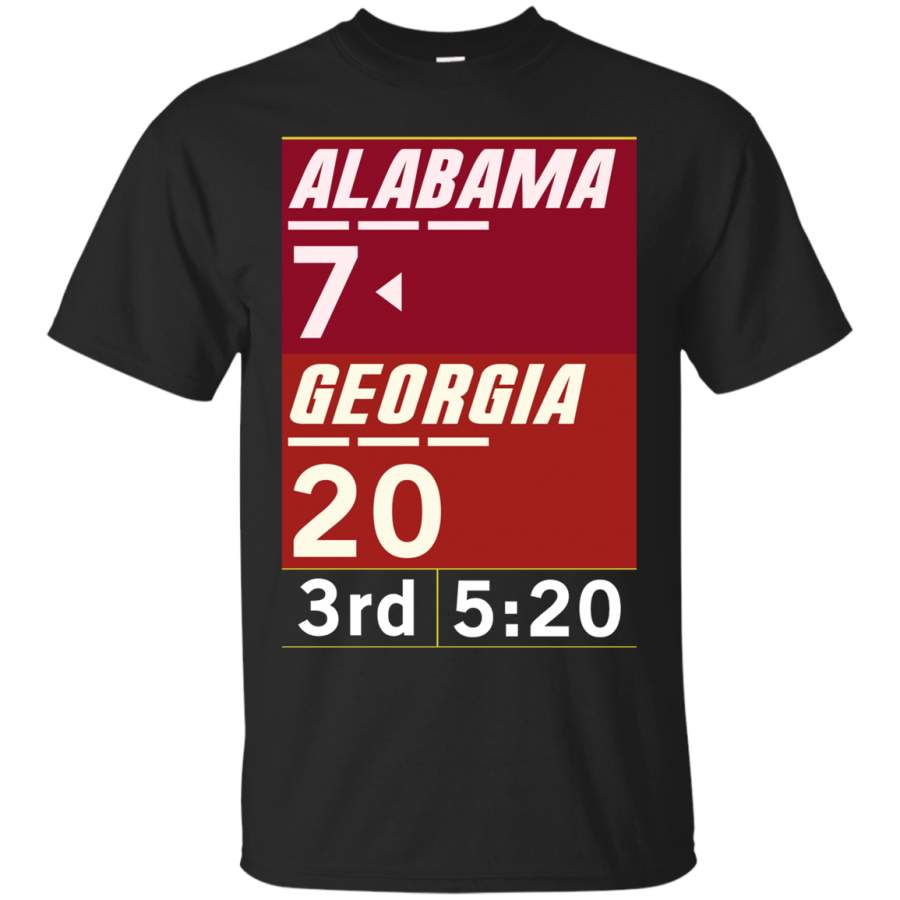 AGR Alabama 26-23 Comeback Win 2-Sided Shirt