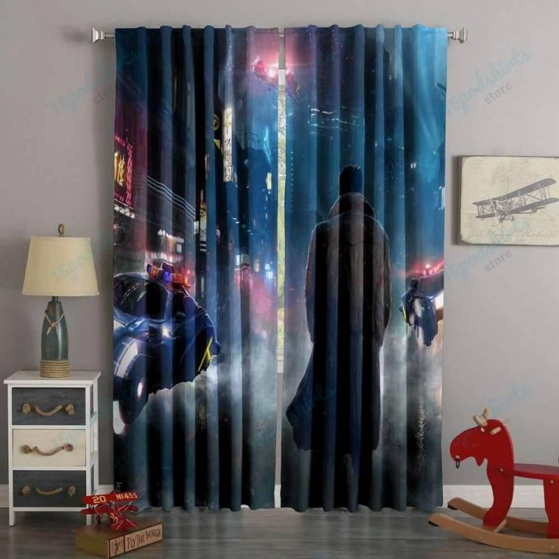 3D Printed Blade Runner 2049 Style Custom Living Room Curtains