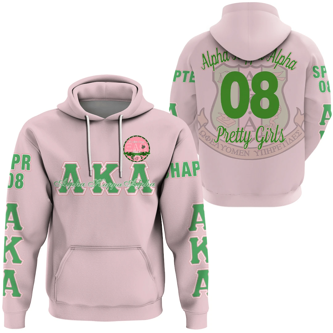 Africa Zone Hoodie – Alpha Kappa Alpha – Xi Alpha Omega Pullover Hoodie A7