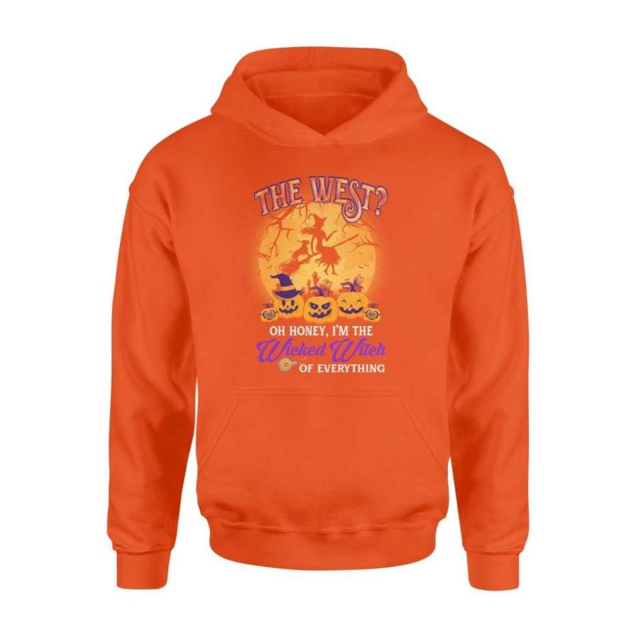 The West Oh Honey I’m The Wicked Witch Of Everything Pitbull Halloween Costume – Standard Hoodie
